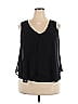 B.wear 100% Polyester Black Sleeveless Blouse Size 1X - photo 1