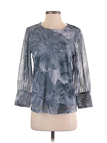 G by Giuliana Rancic 3/4 Sleeve Blouse (view 1)