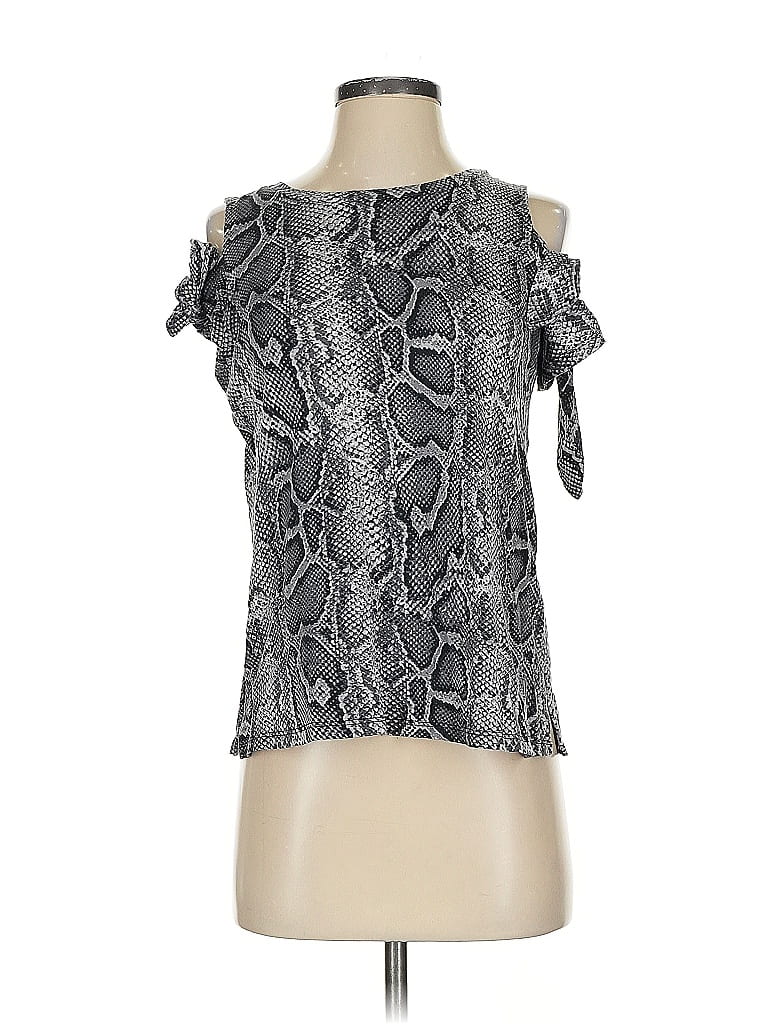 Pre-owned Michael Michael Kors Short Sleeve Blouse