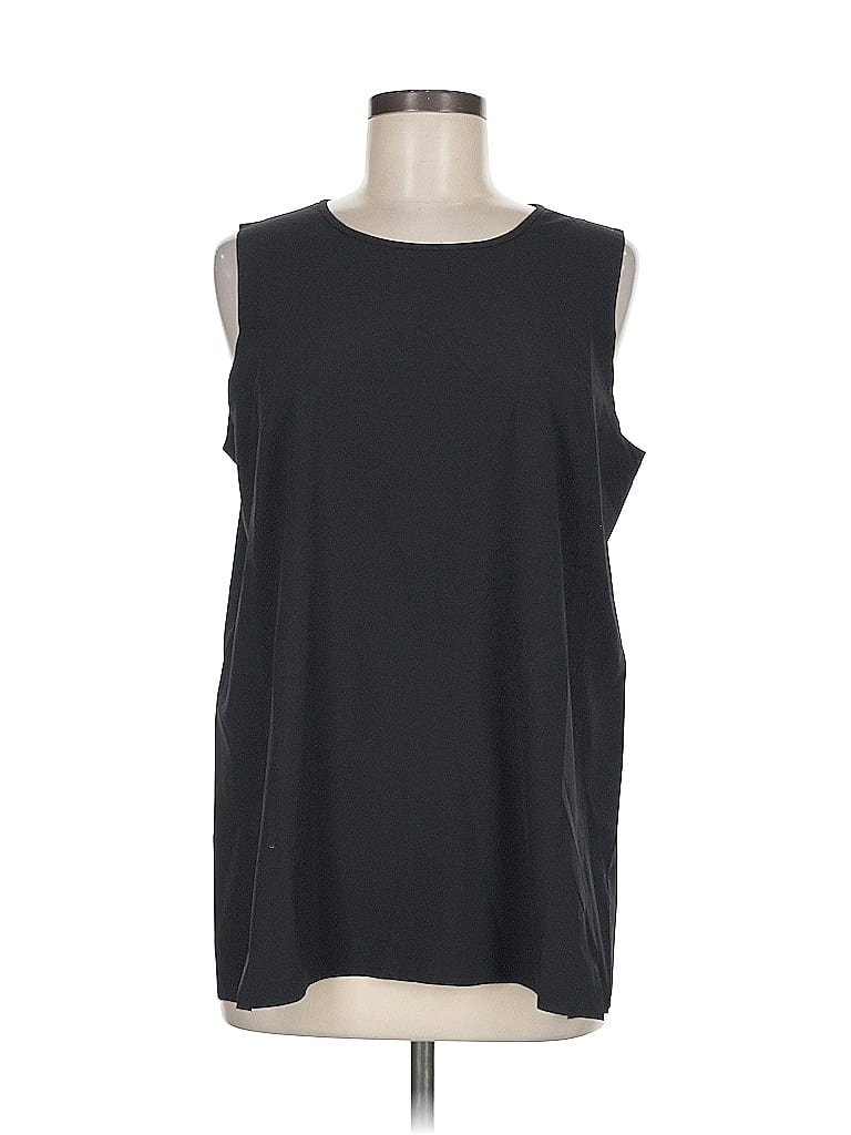 Athleta Black Sleeveless T-Shirt Size M - photo 1