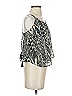 Olivaceous 100% Polyester Gray Sleeveless Blouse Size S - photo 4