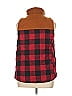 Maurices 100% Polyester Plaid Red Vest Size XL - photo 2