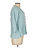 Habitat 100% Cotton Teal Cardigan Size L - photo 4