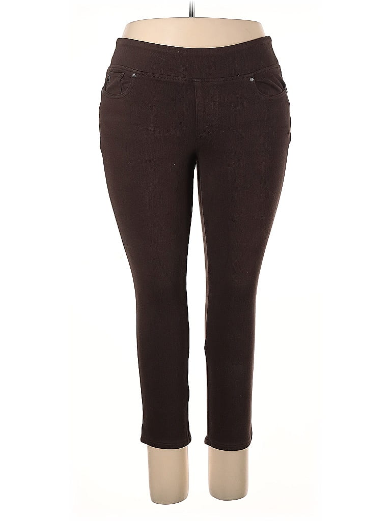 Belle By Kim Gravel Brown Casual Pants Size 18 (petite) - photo 1