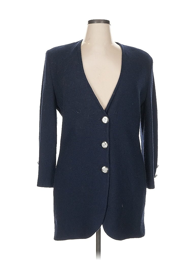 St. John Collection Blue Blazer Size 14 - photo 1
