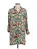 World Market 100% Viscose Green Casual Dress Size S - photo 1