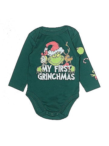 Dr. Seuss Long Sleeve Onesie (view 1)