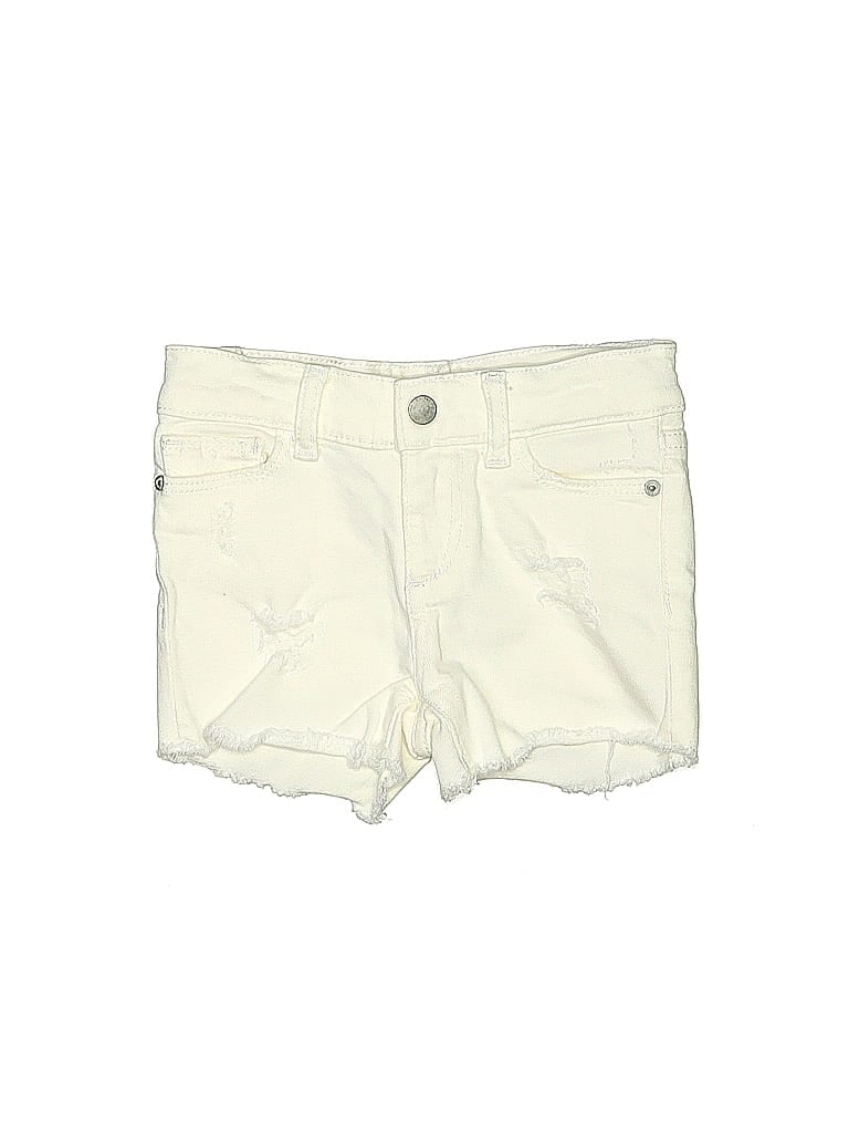 DL1961 Solid Ivory Denim Shorts Size 5 (big kids) - photo 1