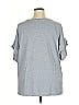 Terra & Sky Gray Short Sleeve Top Size 2X - photo 2