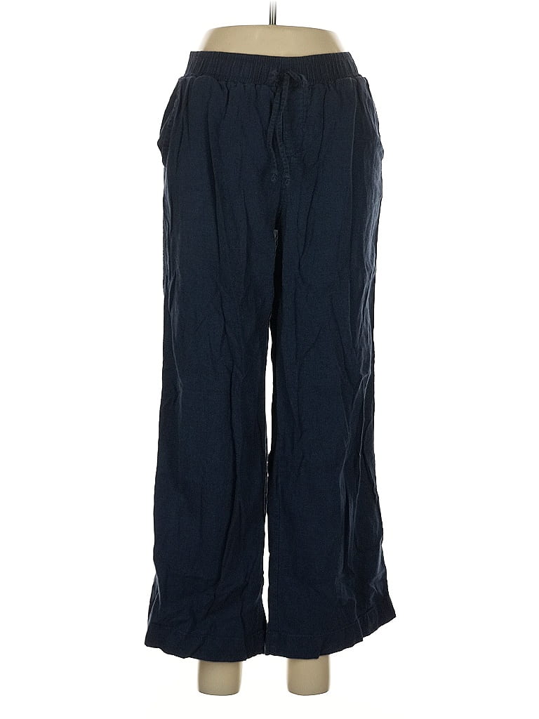 Bárbara linen pants blue jeans main image 1