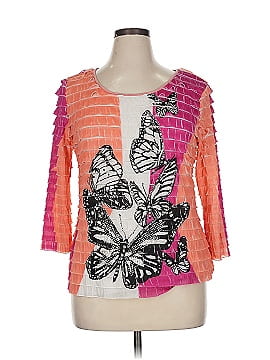 Notations 3/4 Sleeve Blouse (view 1)