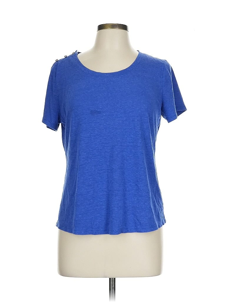 Pre-owned Talbots Active T-shirt In Blue