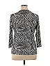 Chaus Silver 3/4 Sleeve Blouse Size XL - photo 2