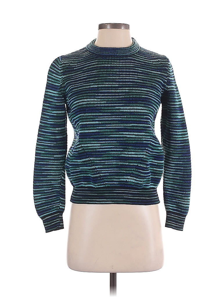 M Missoni Green Teal Turtleneck Sweater Size EU (IT) 38 / US 2 - photo 1