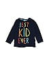 H&M 100% Cotton Blue Long Sleeve T-Shirt Size 18-24 mo - photo 1