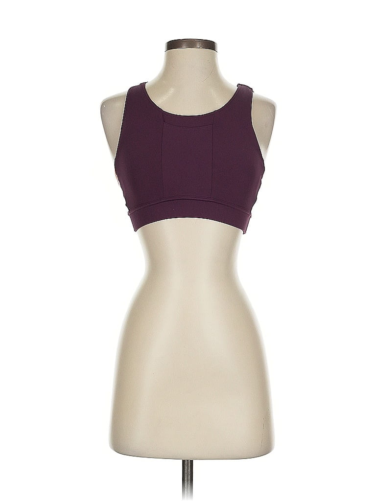 Oiselle Burgundy Sports Bra Size 4 - photo 1