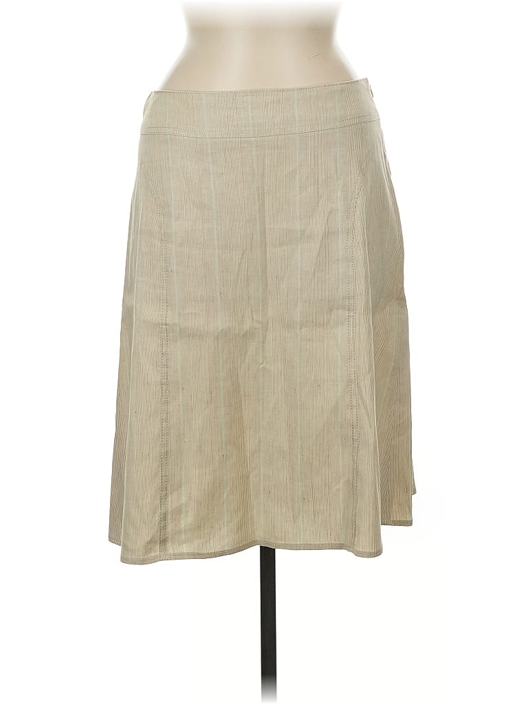 Piazza Sempione Tan Casual Skirt Size EU (IT) 42 / US 6 - photo 1