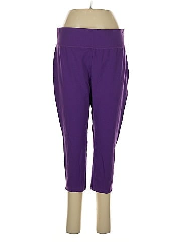 LOGO by Lori Goldstein Active Pants (view 1)