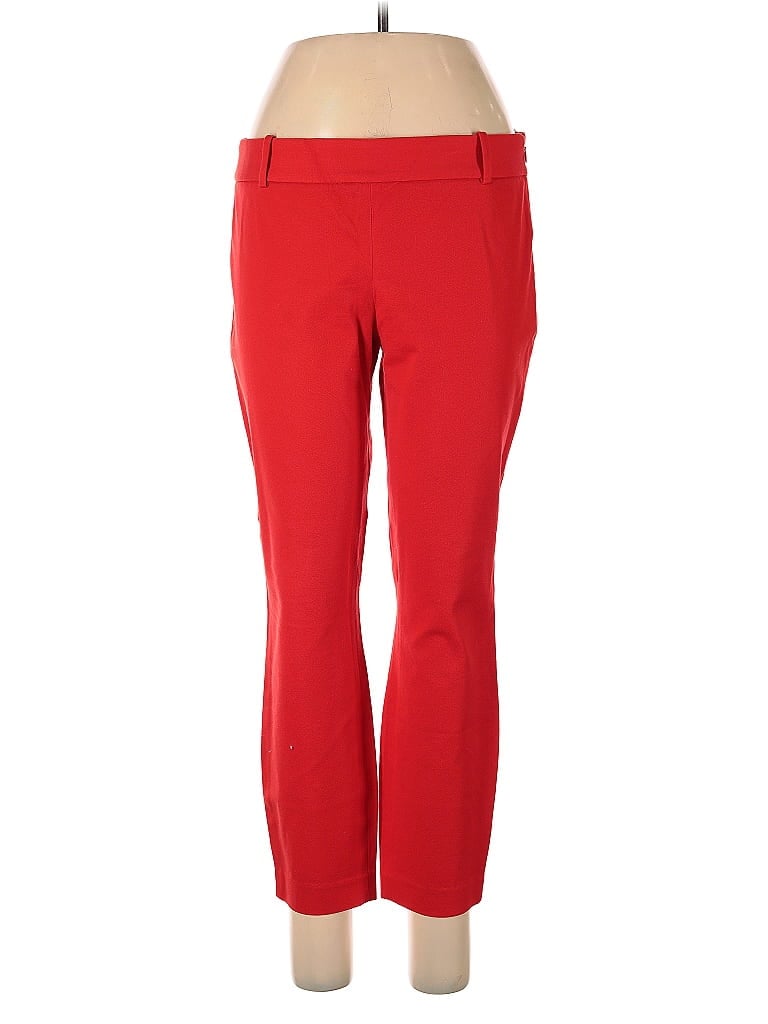 Pre-owned J.crew Factory Store Active Pants In Red