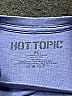 Hot Topic 100% Cotton Hearts Purple Short Sleeve T-Shirt Size XL - photo 3