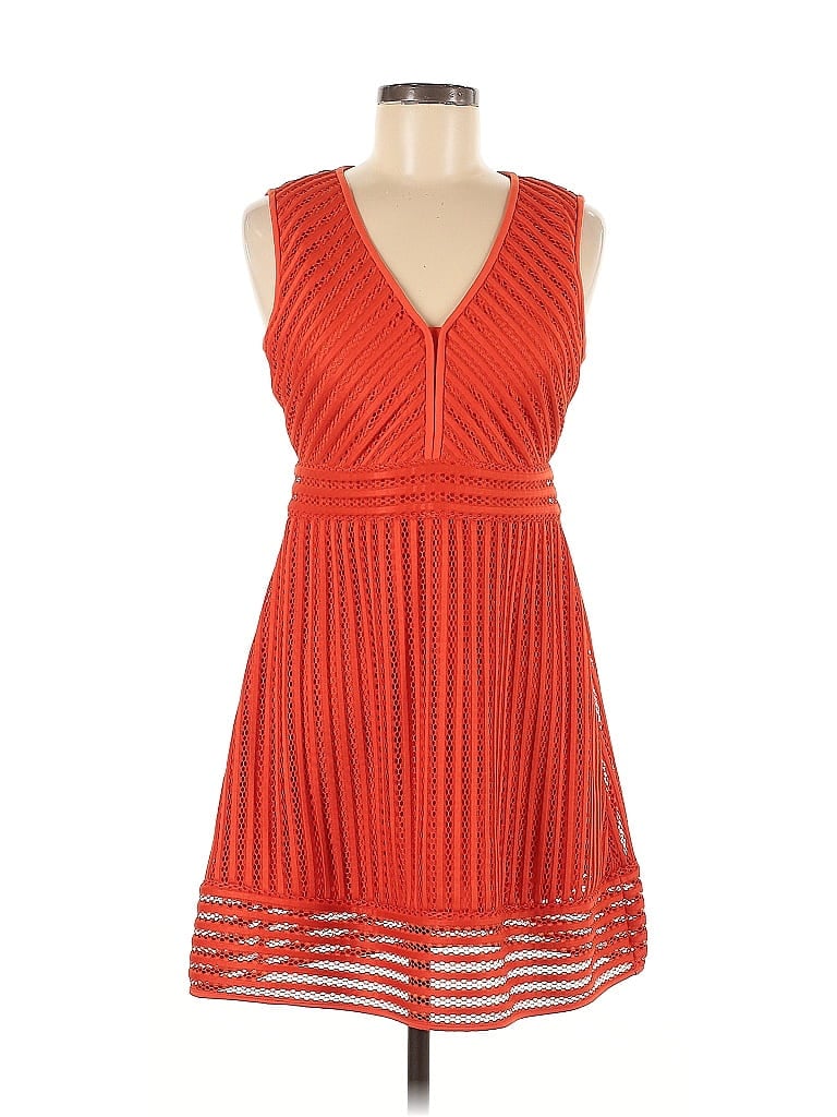 Pre-owned J.crew Factory Store Cocktail Dress In Orange