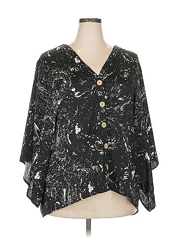 Oddi 3/4 Sleeve Blouse (view 1)