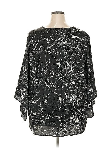 Oddi 3/4 Sleeve Blouse (view 2)