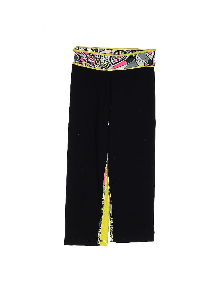 Margarita Graphic Black Active Pants Size 4 - photo 1
