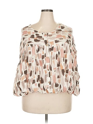 Oddi 3/4 Sleeve Blouse (view 1)