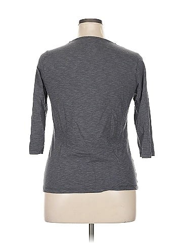 Danskin Now 3/4 Sleeve T-Shirt (view 2)