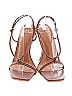 H By Halston Solid Ivory Brown Heels Size 9 - photo 2