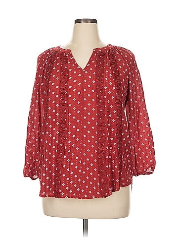 Counterparts 3/4 Sleeve Blouse (view 1)