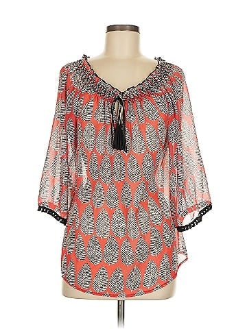 Joy Joy 3/4 Sleeve Blouse (view 1)