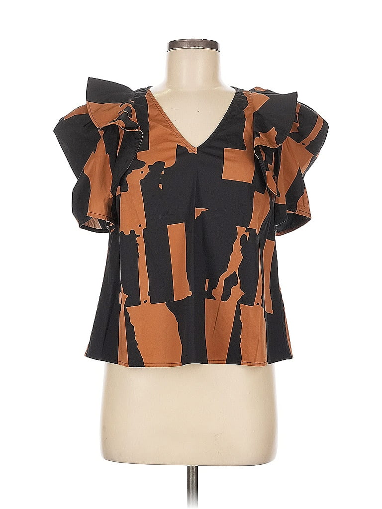 Top Short Sleeve By Crosby In Red, Size: M