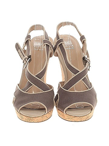 Saks Fifth Avenue Wedges (view 2)