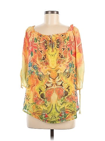 Live and Tell 3/4 Sleeve Blouse (view 1)