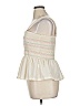 TeXTURE & THREAD Madewell Ivory Sleeveless Top Size XL - photo 5