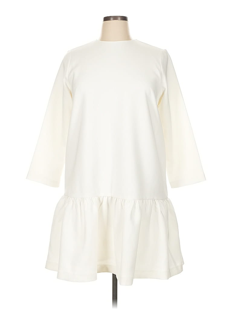 Tuckernuck Solid Ivory Casual Dress Size XL - photo 1