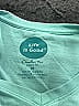 Life Is Good 100% Cotton Teal Green Short Sleeve T-Shirt Size M - photo 6