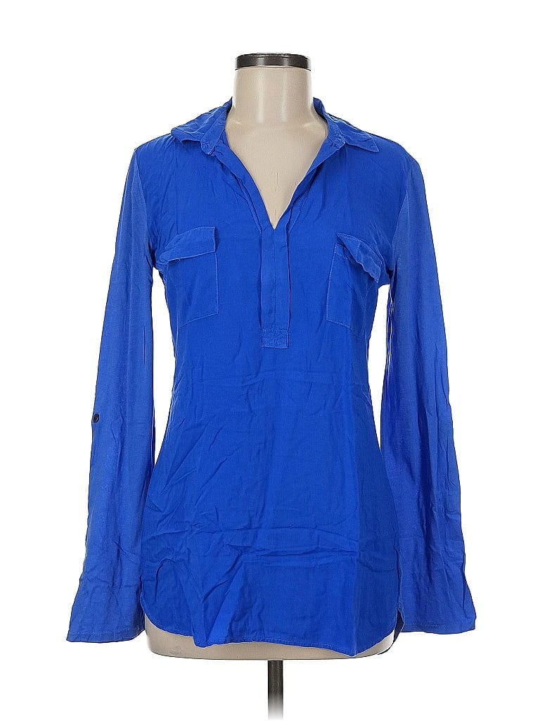 Pre-owned Splendid Long Sleeve Blouse