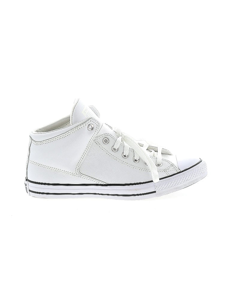 Converse White Sneakers Size 11 1/2 - photo 1