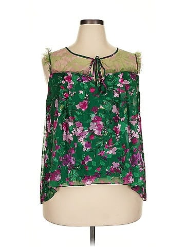 MARCHESA notte Sleeveless Blouse (view 1)