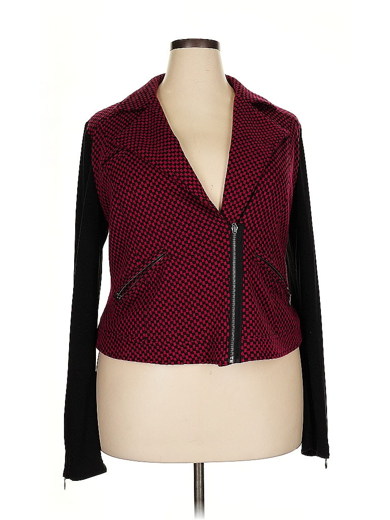 Torrid Polka Dots Red Jacket Size 2X - photo 1