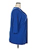 Ellos Blue 3/4 Sleeve Blouse Size 18 - photo 4