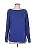 Belle By Kim Gravel Blue Pullover Sweater Size L - photo 1
