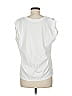 Ann Taylor LOFT 100% Cotton White Short Sleeve T-Shirt Size M - photo 2