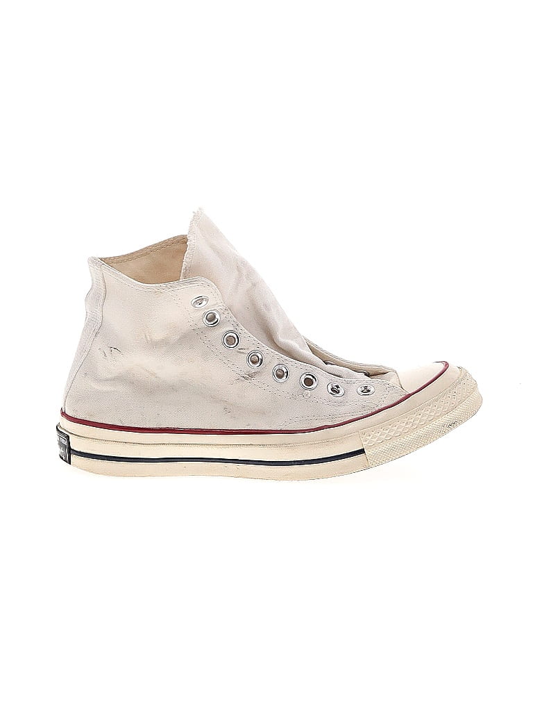 Converse Gray White Sneakers Size 8 1/2 - photo 1