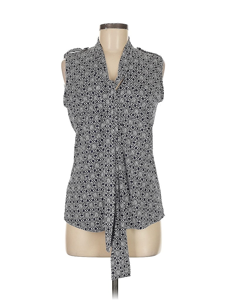 Pre-owned Vertigo Sleeveless Blouse In Gray