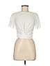 Modern Citizen Ivory White Short Sleeve Top Size M - photo 1