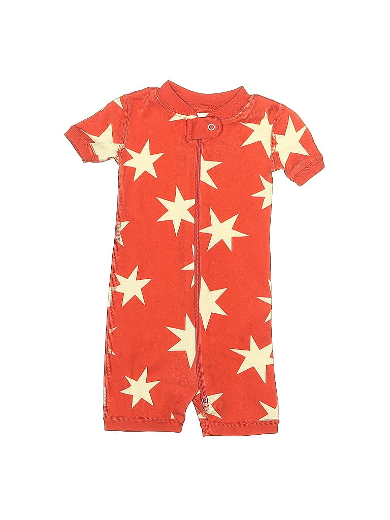 Hanna Andersson Stars Red Short Sleeve Outfit Size 12-18 mo - photo 1